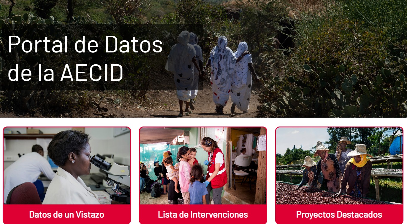La AECID lanza su nuevo portal de datos