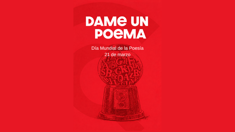 «Dame un poema»: un dispensador digital de versos, en el Día Mundial de la Poesía
