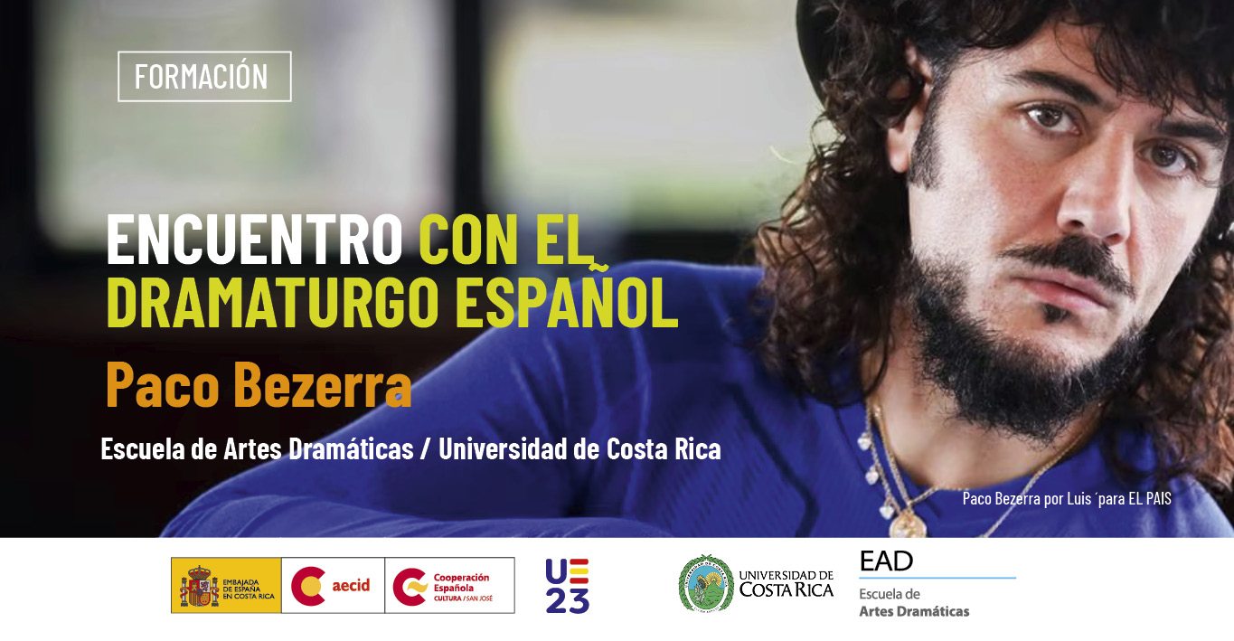 Encuentro con el dramaturgo Paco Bezerra