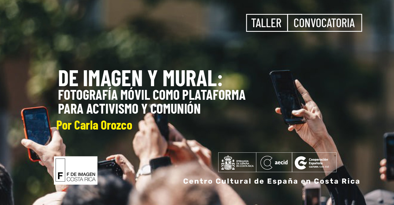 de imagen y mural FOTOGRAFA MOVIL COMO PLATAFORMA PARA ACTIVISMO Y COMUNIN