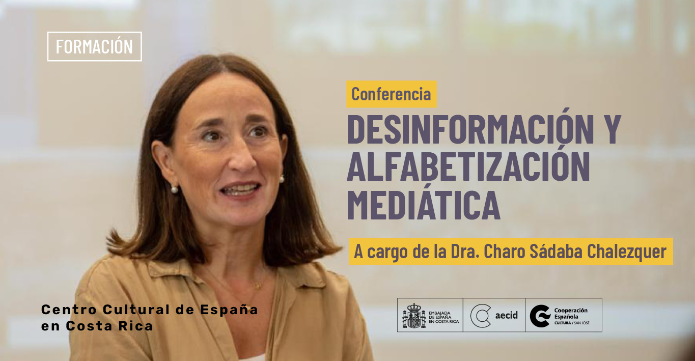 Conferencia Desinformacin y alfabetizacin meditica