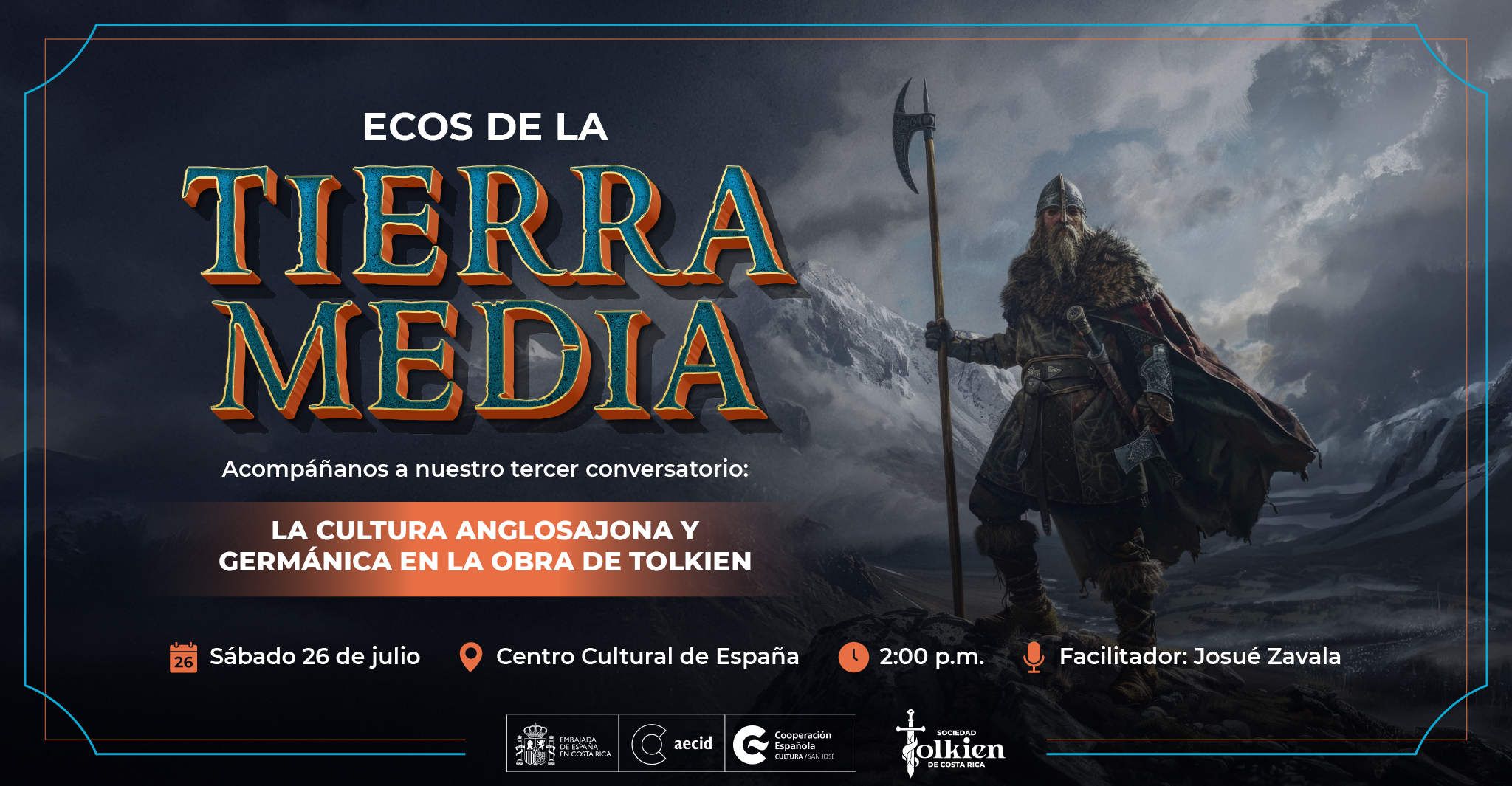 Conversatorio La cultura anglosajona y germnica en la obra de Tolkien Ecos de la Tierra Media