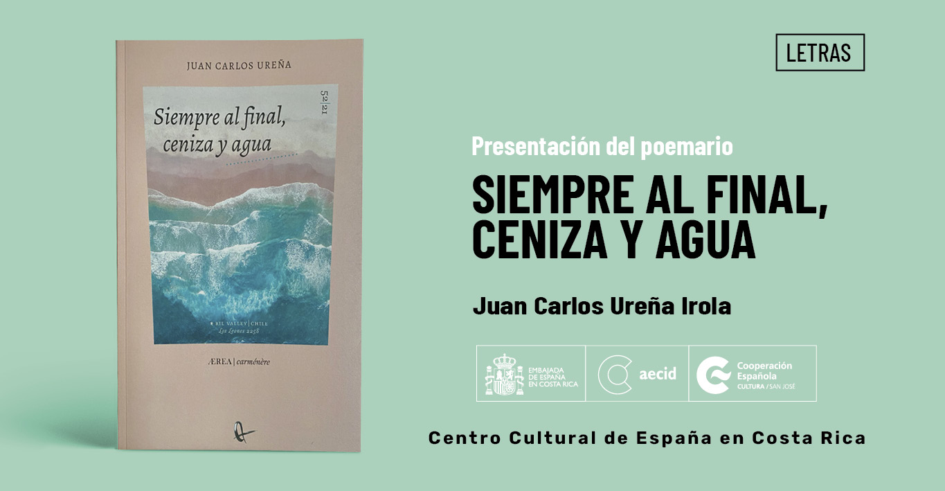 Presentacin del poemario Siempre al final ceniza y agua