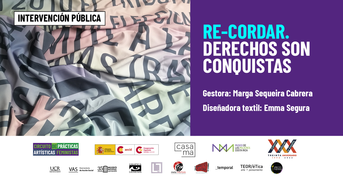 Intervencin Pblica Recordar Derechos son conquistas