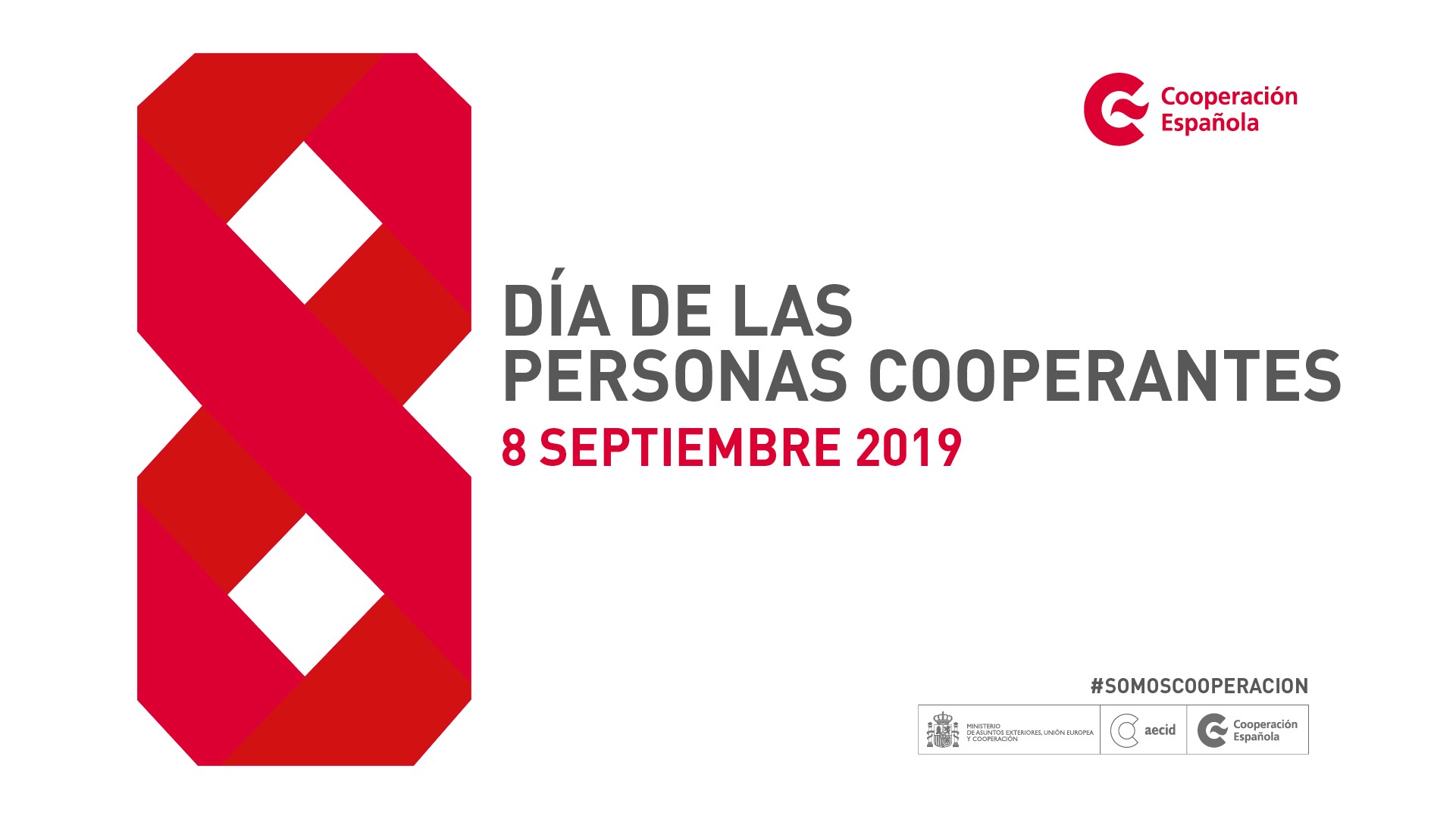 8 de Setiembre Da de las Personas Cooperantes