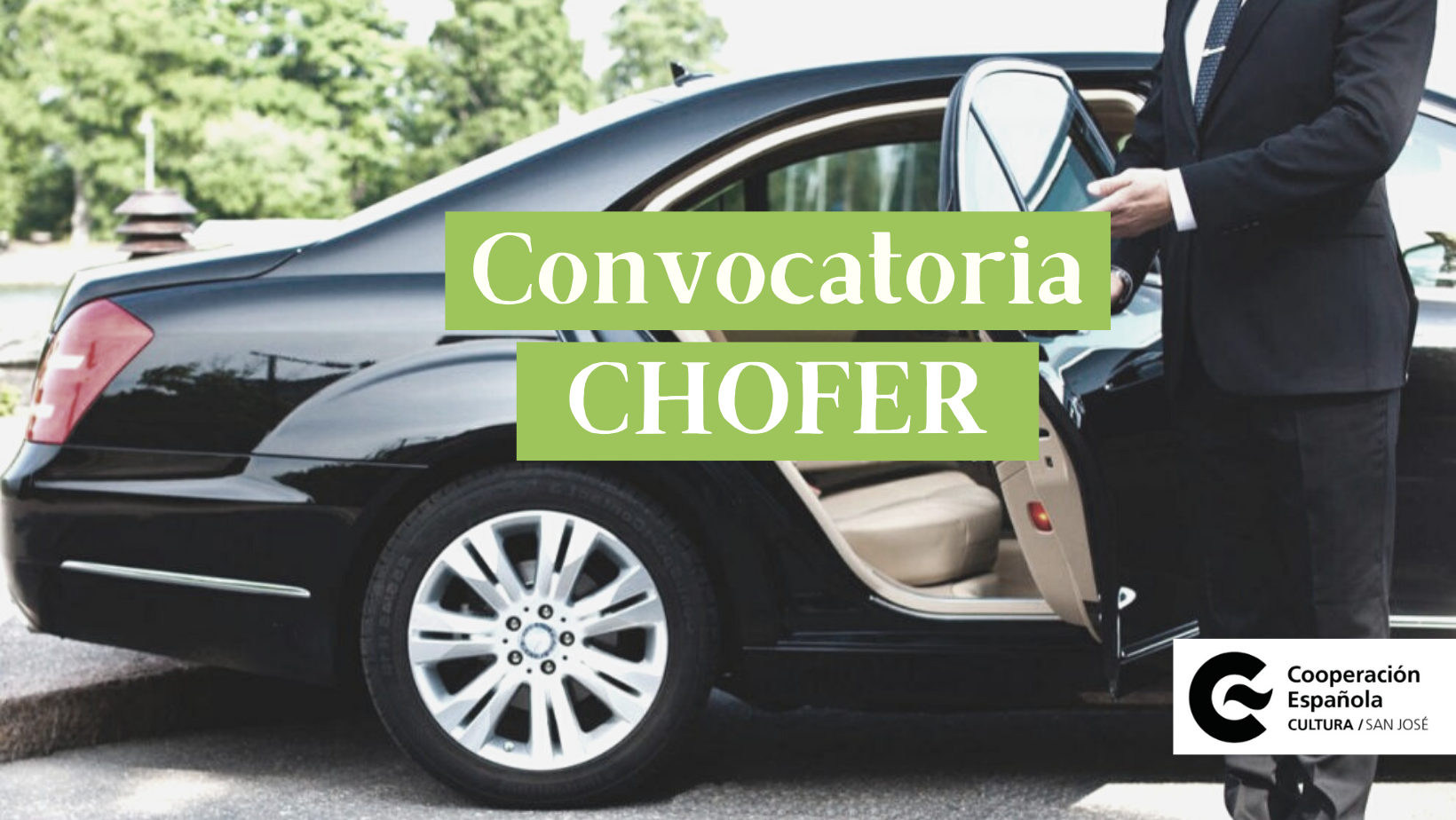 CONVOCATORIA PLAZA LABORAL DE CHOFER