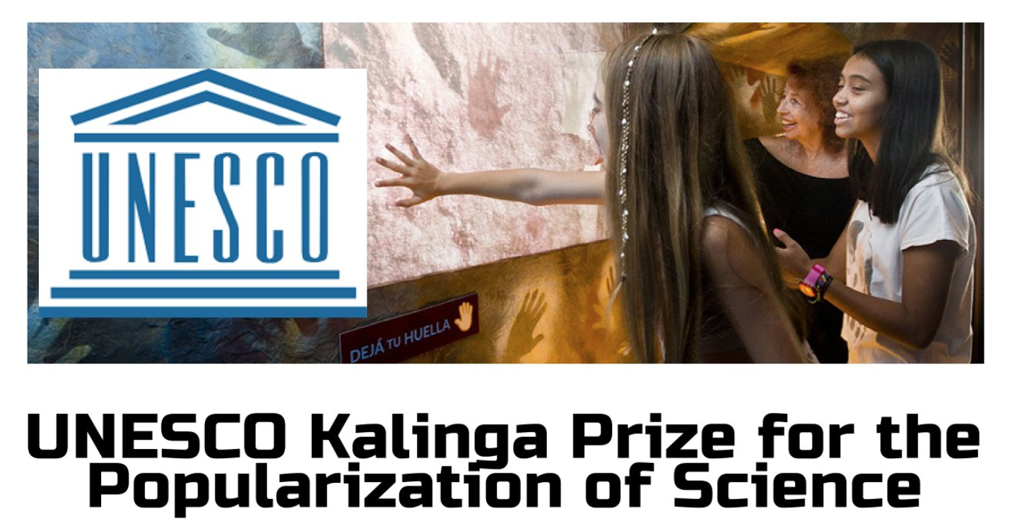 Premio UNESCO Kalinga de Divulgacin Cientfica 2021