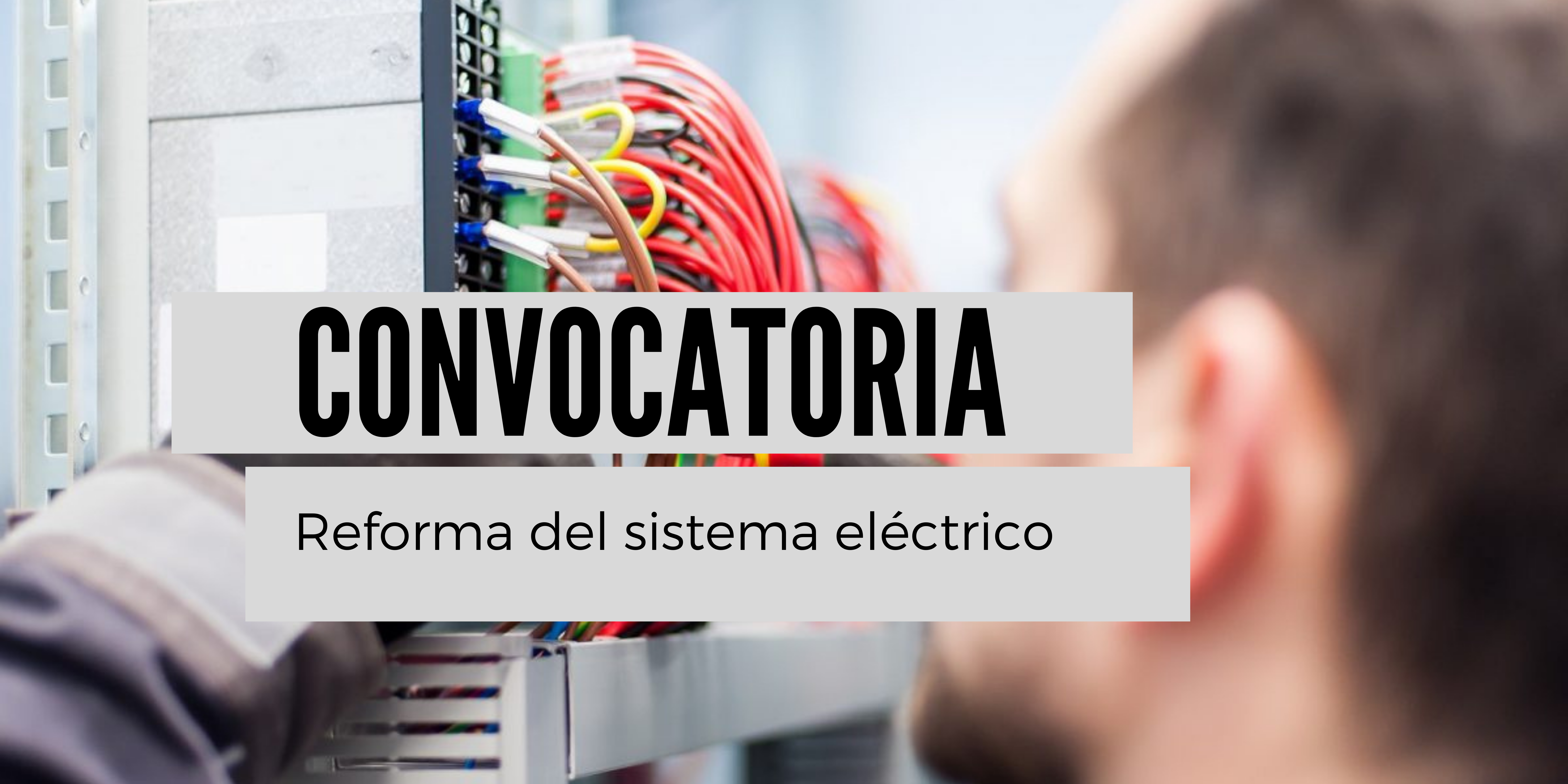 Contrato de Reforma del sistema elctrico de las instalaciones del Centro Cultural de Espaa