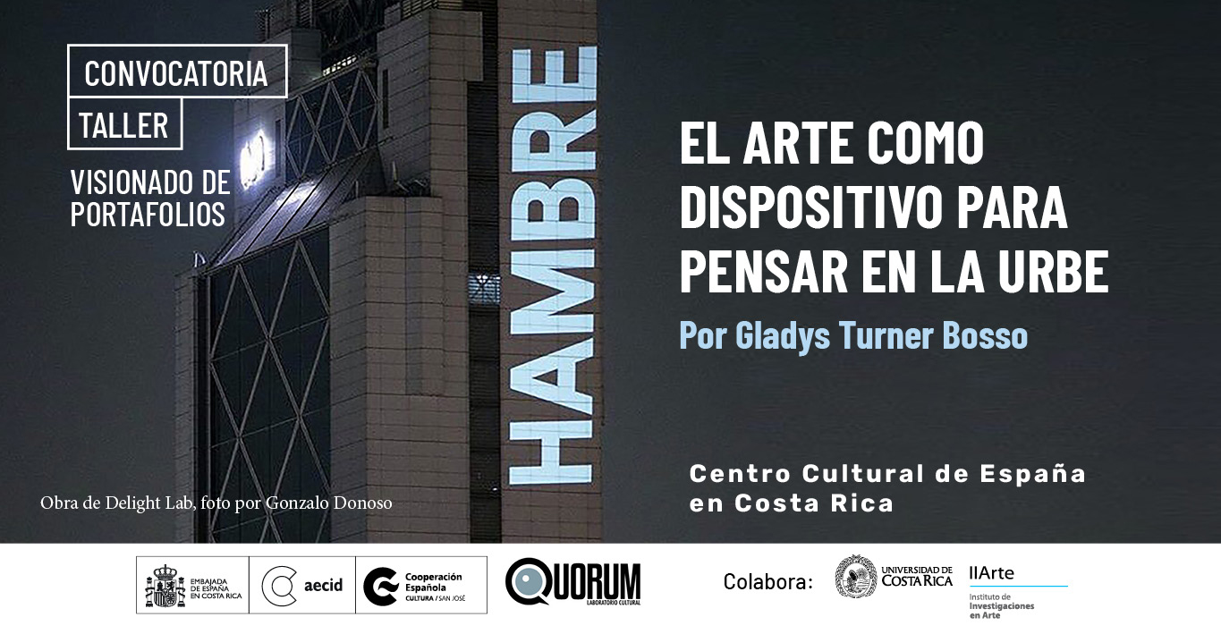 EL ARTE COMO DISPOSITIVO PARA PENSAR EN LA URBE