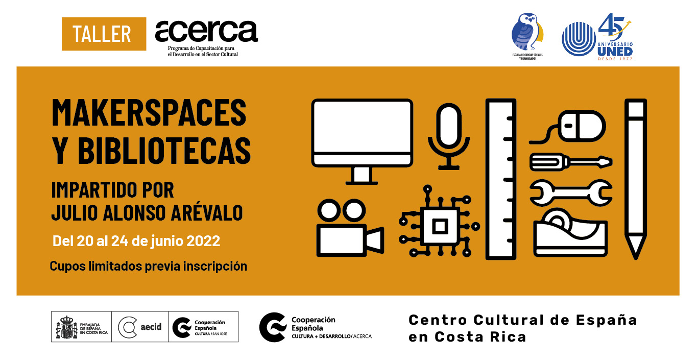 Taller ACERCA Makerspaces y bibliotecas