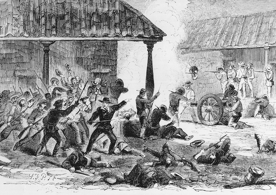 Las batallas de la Campaa Nacional 18561857