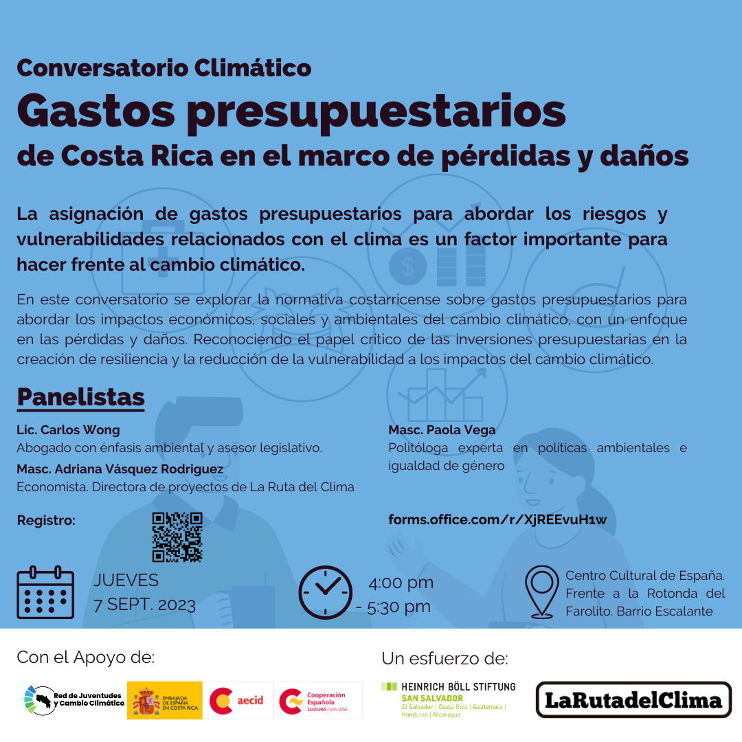 Gastos presupuestarios de Costa Rica en el marco de prdidas y daos