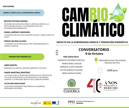 Cambio Climtico impacto en la gobernanza hdrica y transicin energtica