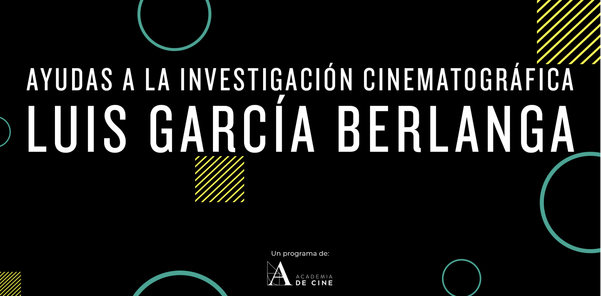 Ayudas a la investigacin cinematogrfica Luis Garca Berlanga