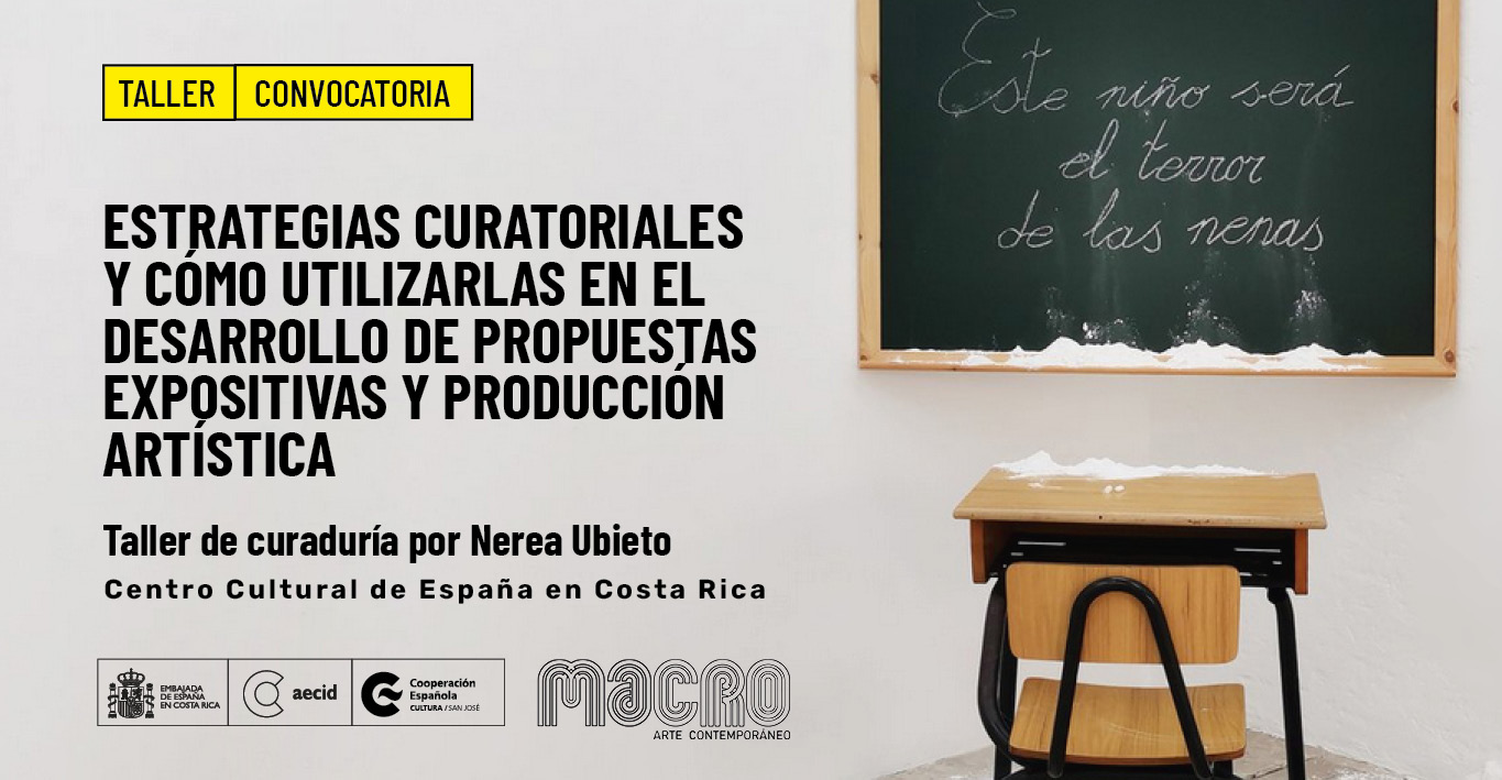 Estrategias curatoriales y cmo utilizarlas en el desarrollo de propuestas Expositivas y produccin artstica