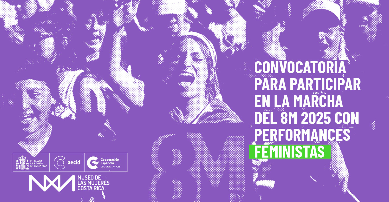 Performances feministas en la Marcha del 8M