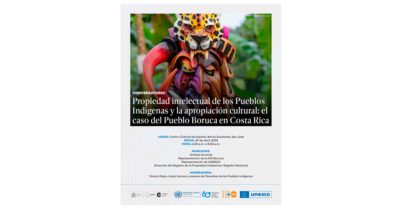 Conversatorio Propiedad intelectual de los pueblos indgenas y la apropiacin cultural