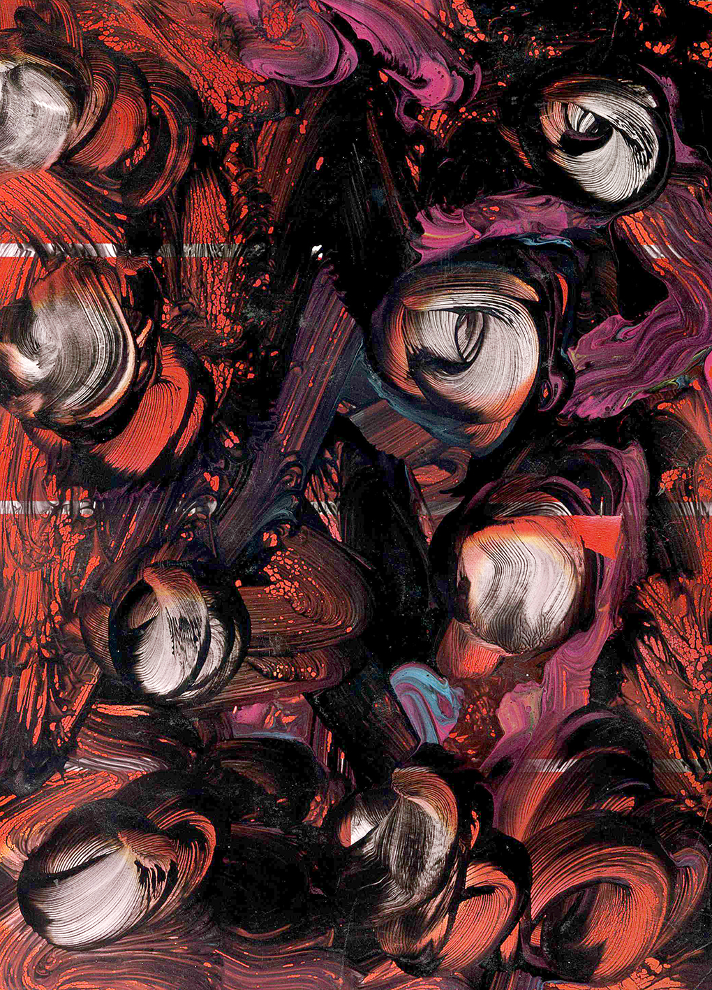 Intervención de Arturo Alemán en obra de Pablo Cianca