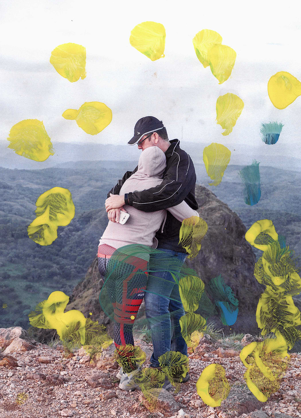 Intervención de Iker Suaso en obra de Bernardo Mairena