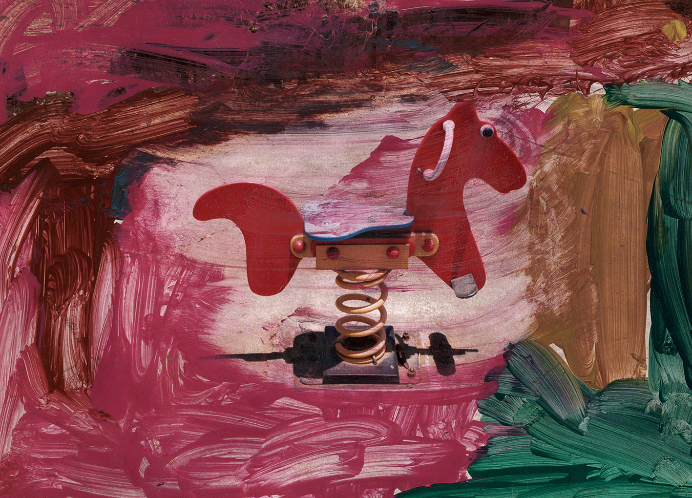 Intervención de Linda Cardonaen obra de Monica Rivas