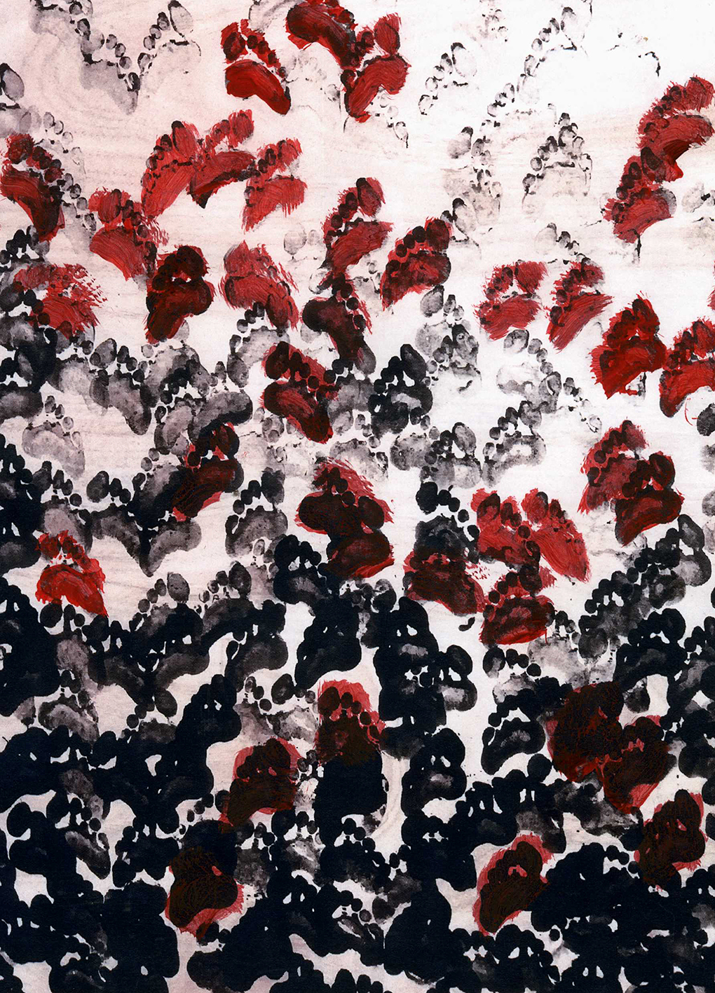 Intervención de Terna Aguilar en obra de Andrea Cambronero