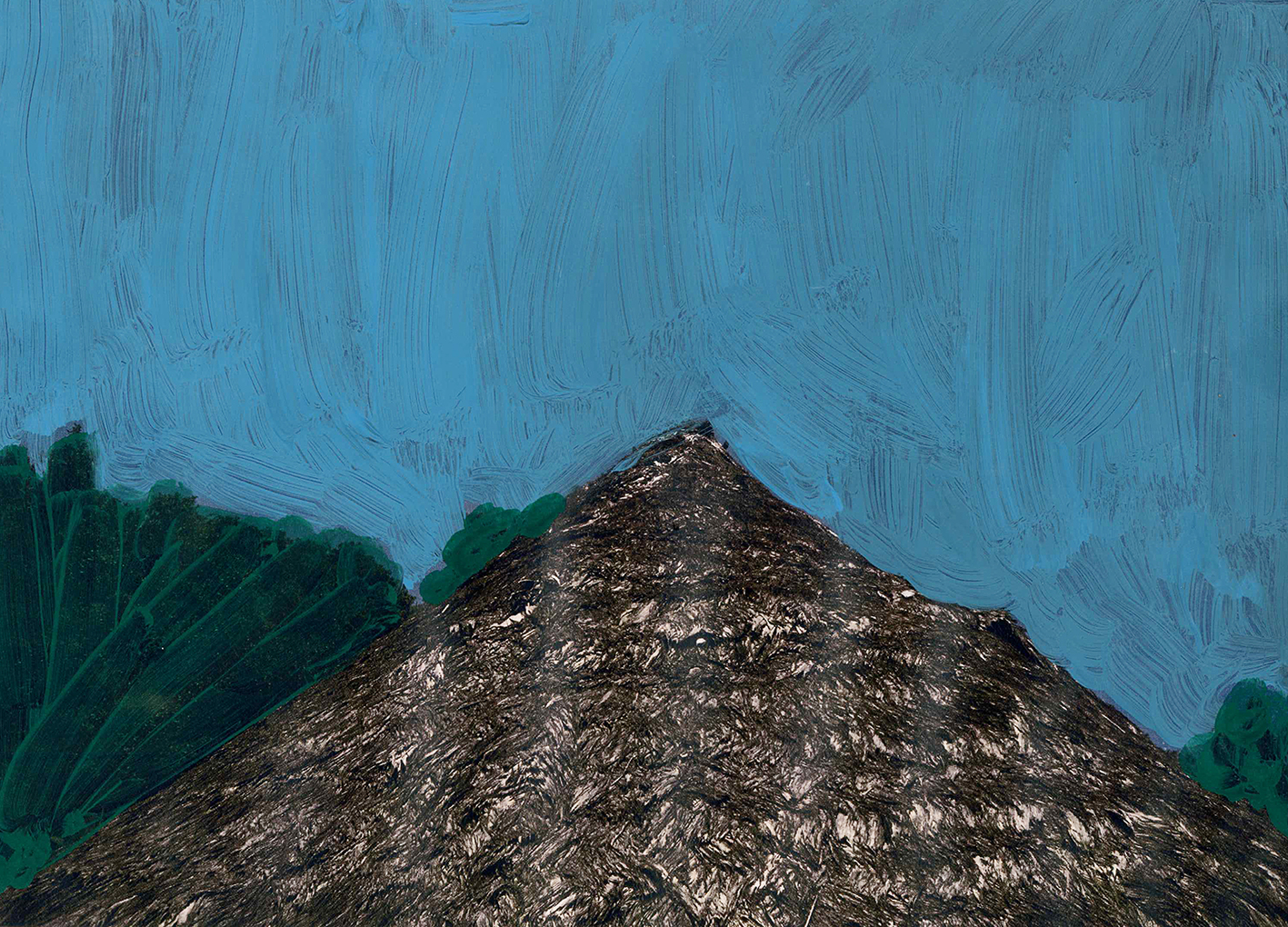 Intervención deTerna Aguilar en obra de Fabián Hernández