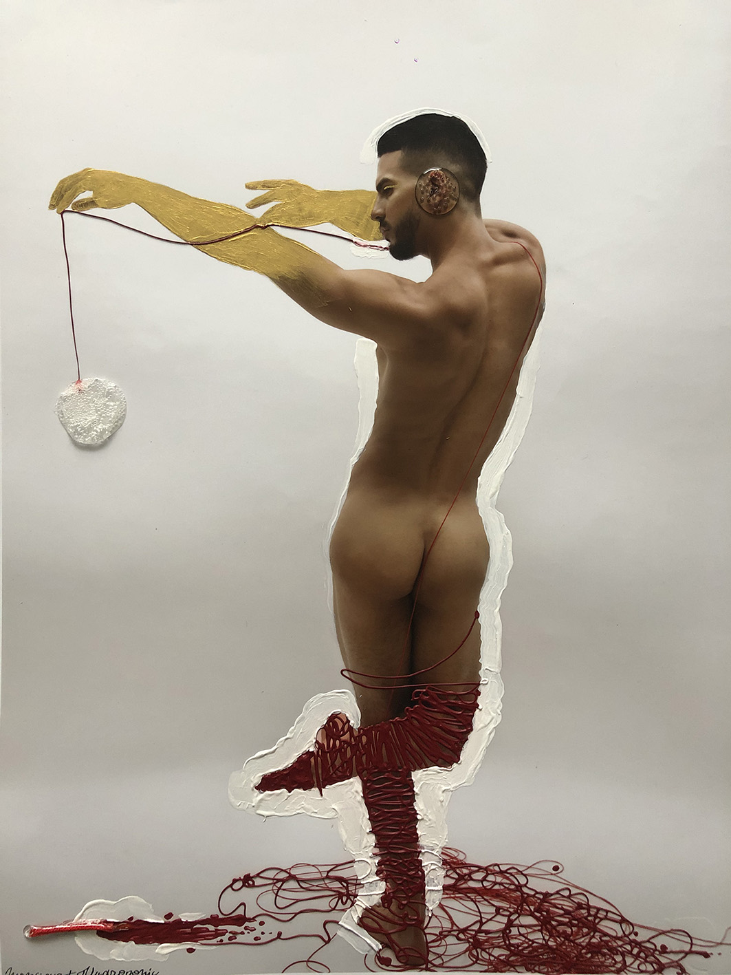 Juan José Durán y Andrés Valverde. La liberación. 2019. Fotografía digital y edición plástica