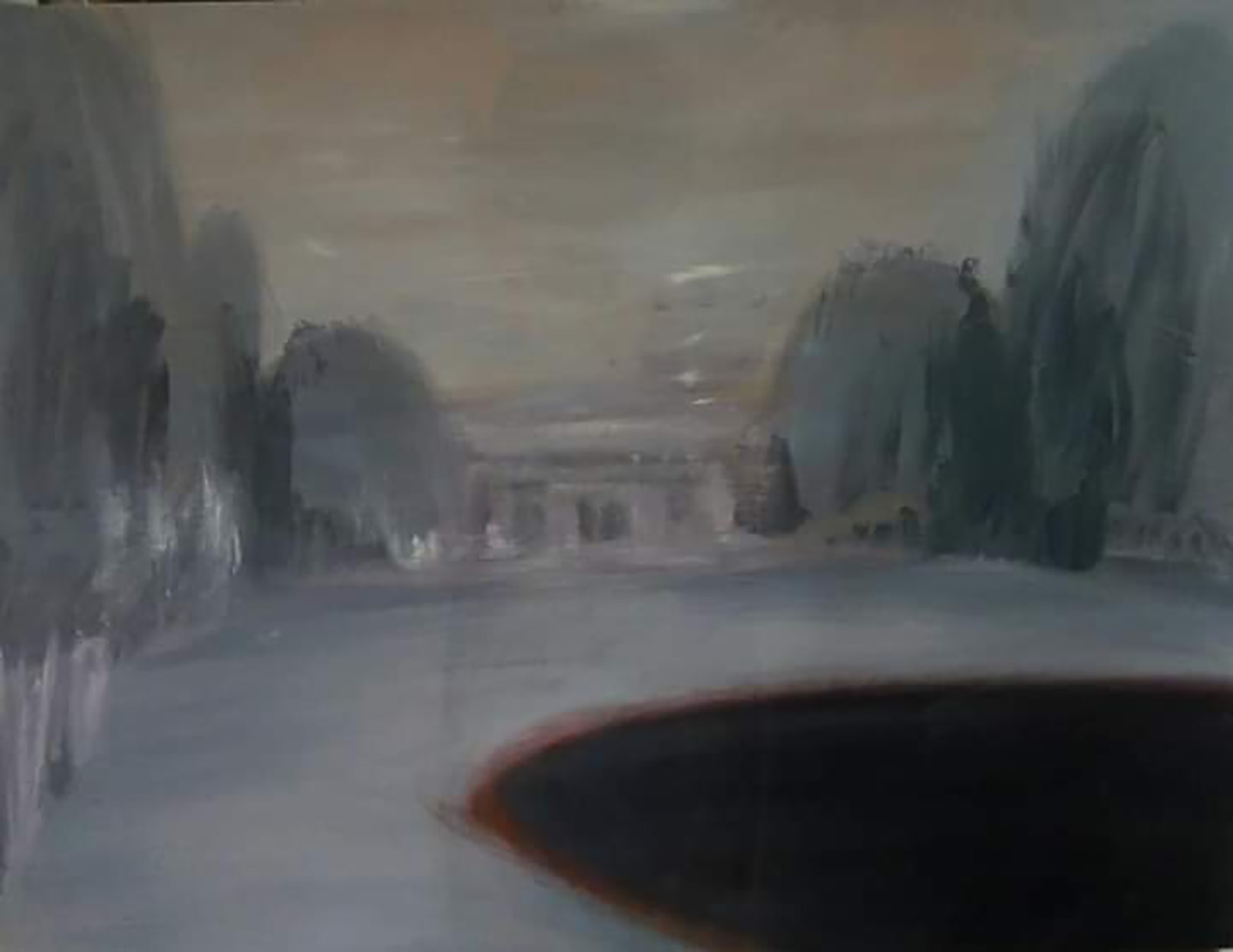 Olga Anaskina. Esquimal. 2019. Óleo sobre tela