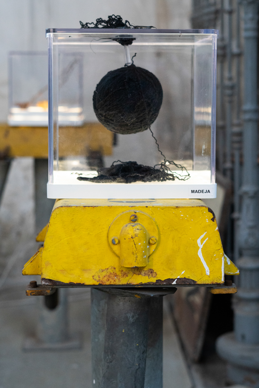 Amadeja. 2020. Objeto instalación en caja de luz led. 24x24x24cm (1)