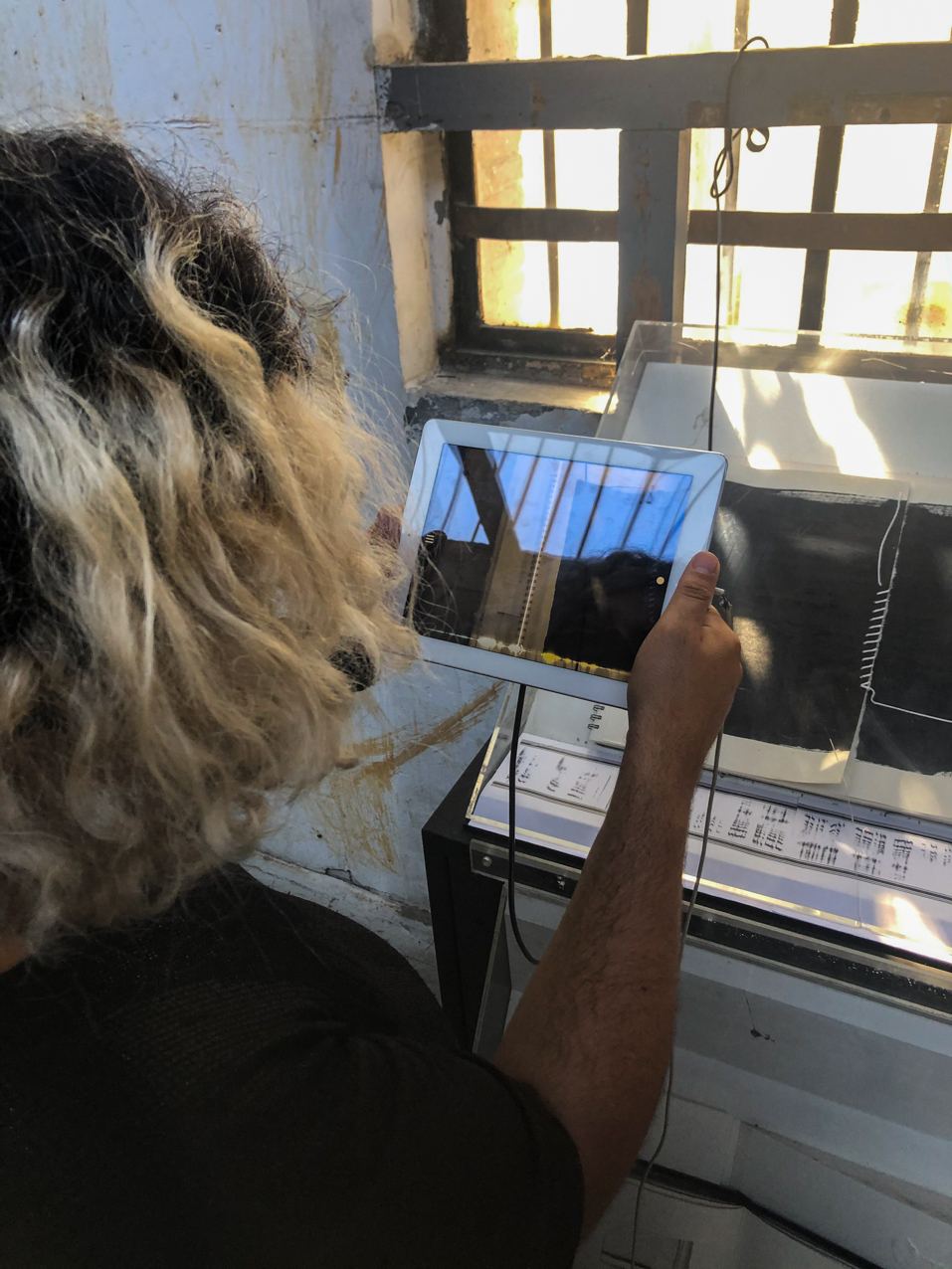 Sounded notebook. 2020. Cuadernos y app. 58x40cm y 43x15cm (5)