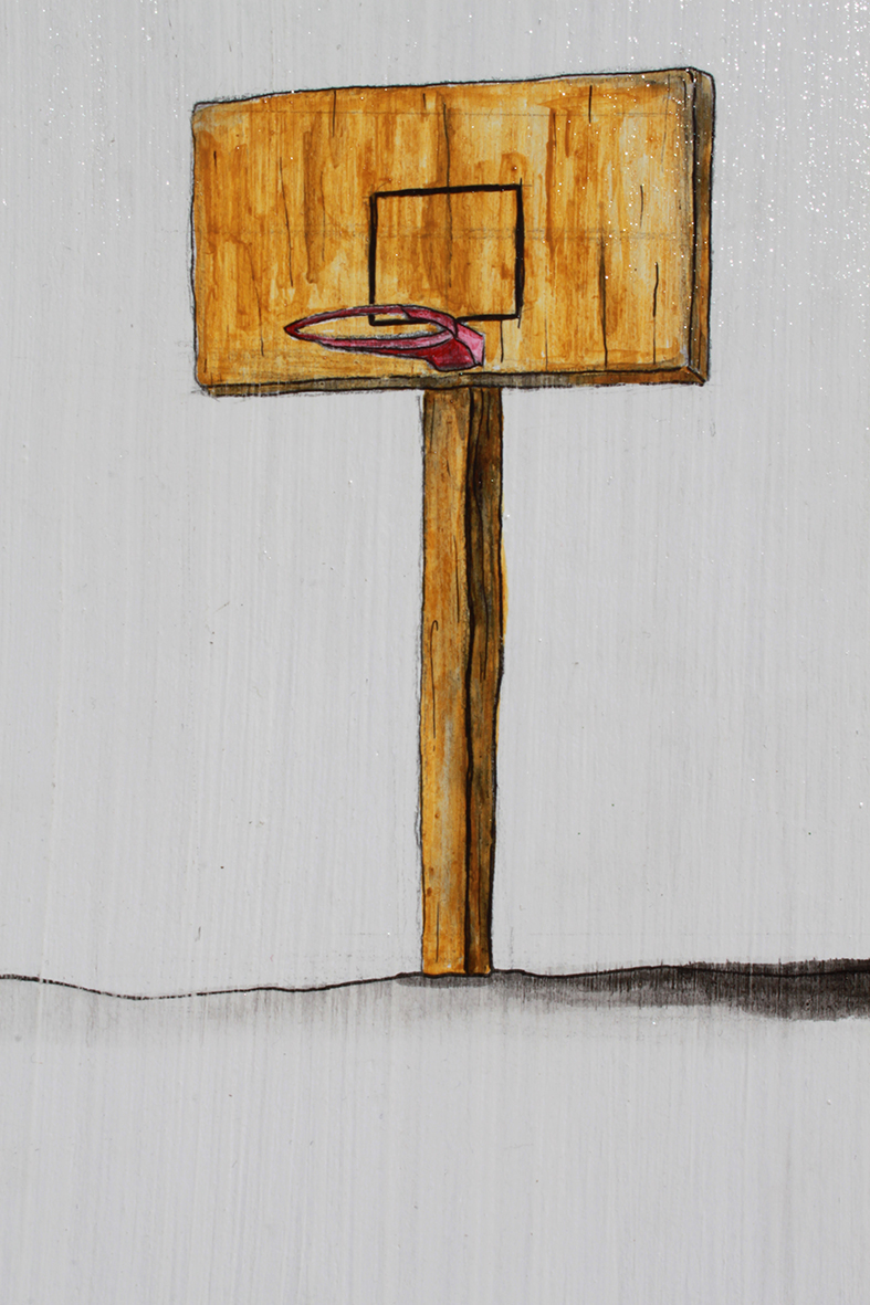 Gabriel García Jiménez. Parque finca #63. 2020. Acrílico sobre tela. 42 x 96 cm (detalle) (1)