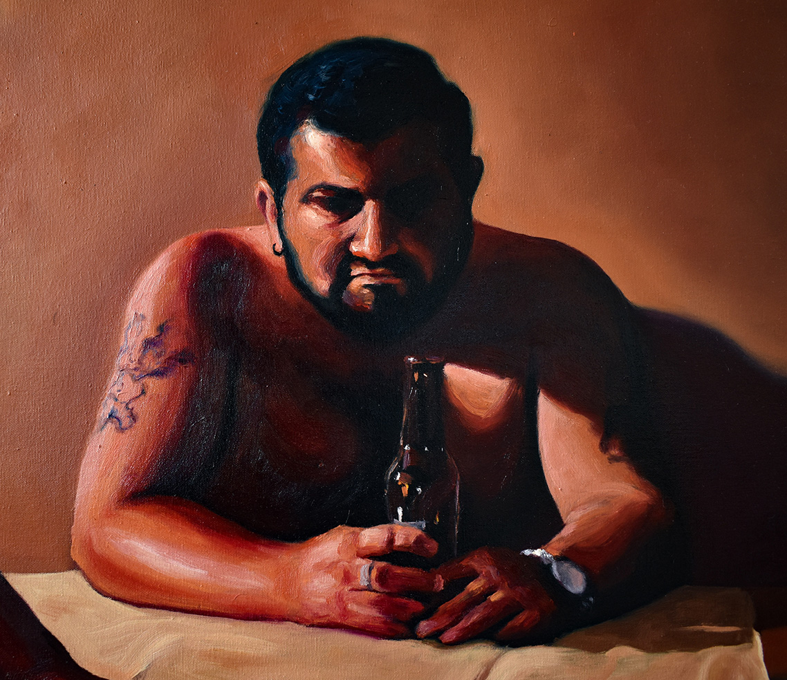 Jesús Fonseca. No soy Pablo, soy Paula. 2020. Óleo sobre tela. 100 x 127 cm (detalles) (1)