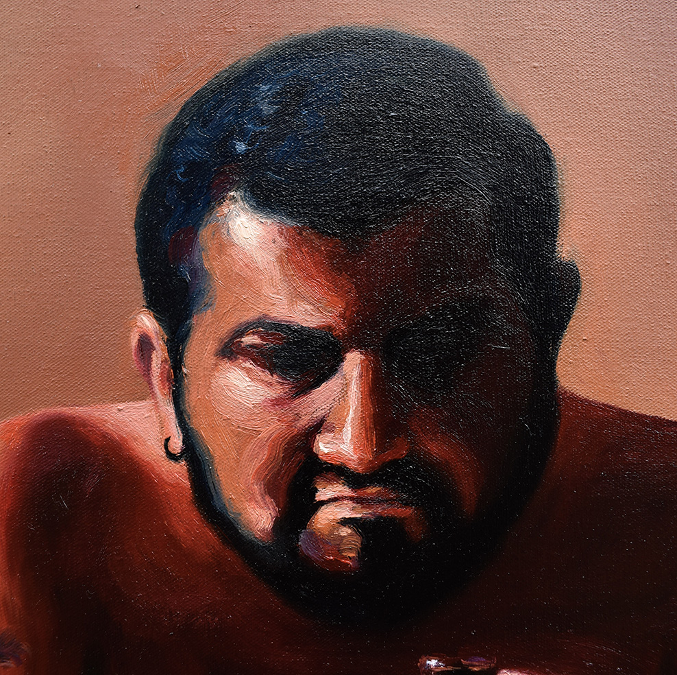 Jesús Fonseca. No soy Pablo, soy Paula. 2020. Óleo sobre tela. 100 x 127 cm (detalles) (2)