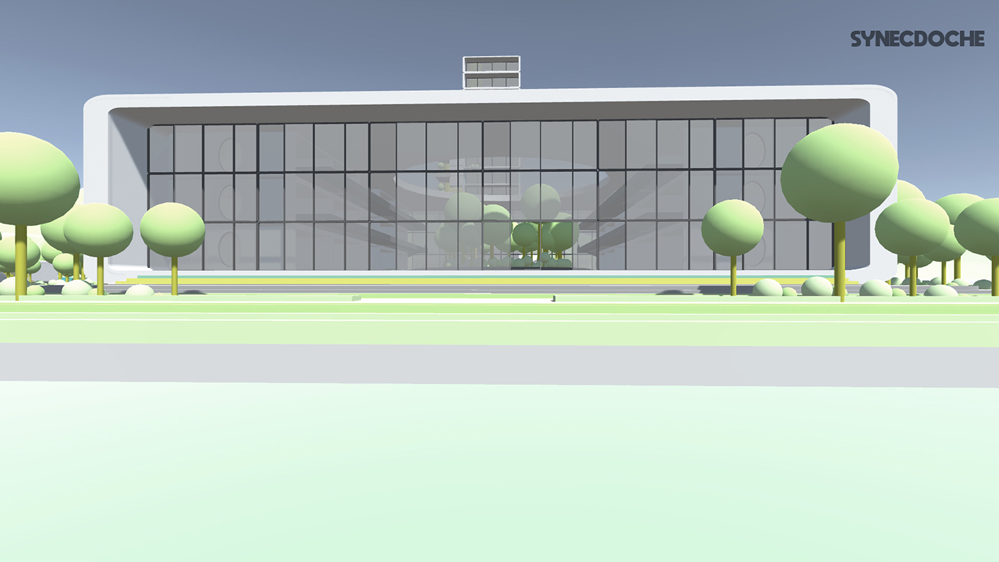 Capturas de pantalla de recorrido por el paisaje virtual