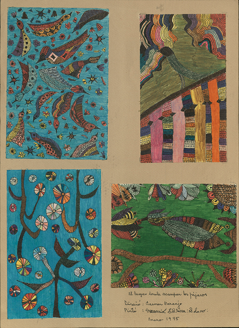 El lugar donde acampan los pajaro