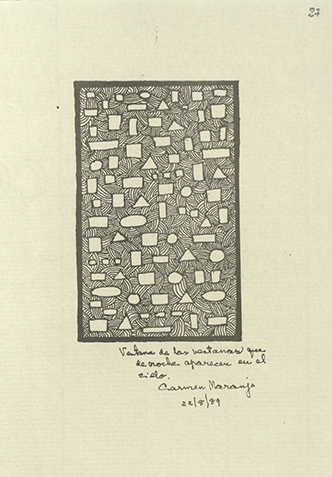 Ventana de las ventanas que de noche aparecen en el cielo