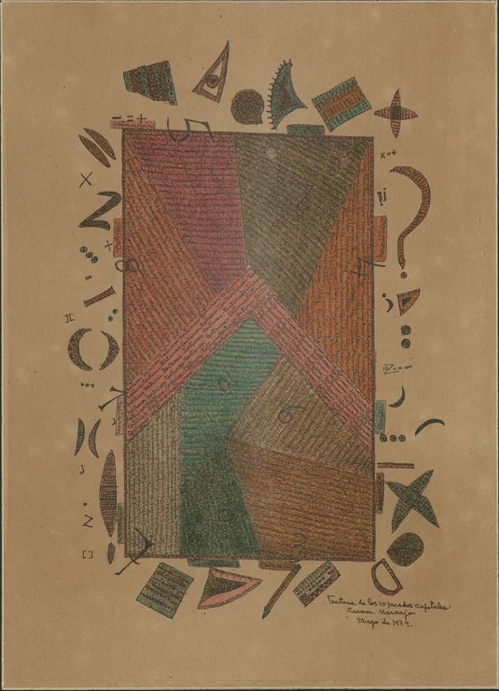 Ventana de los 10 pecados capitales