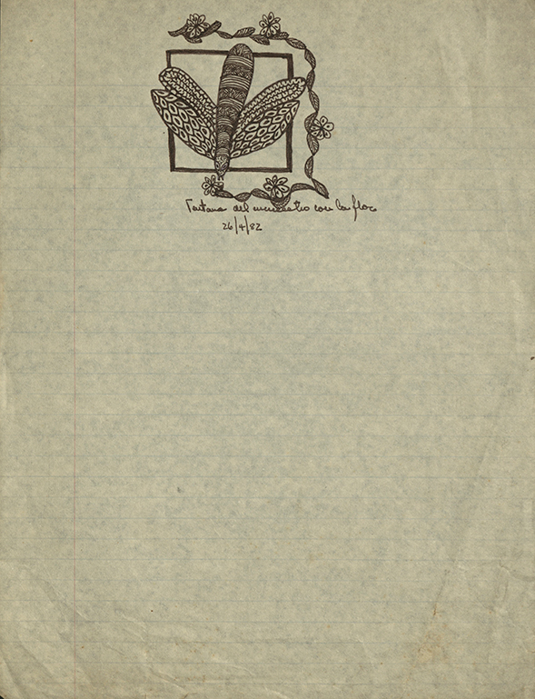 Ventana del encuentro con la flor