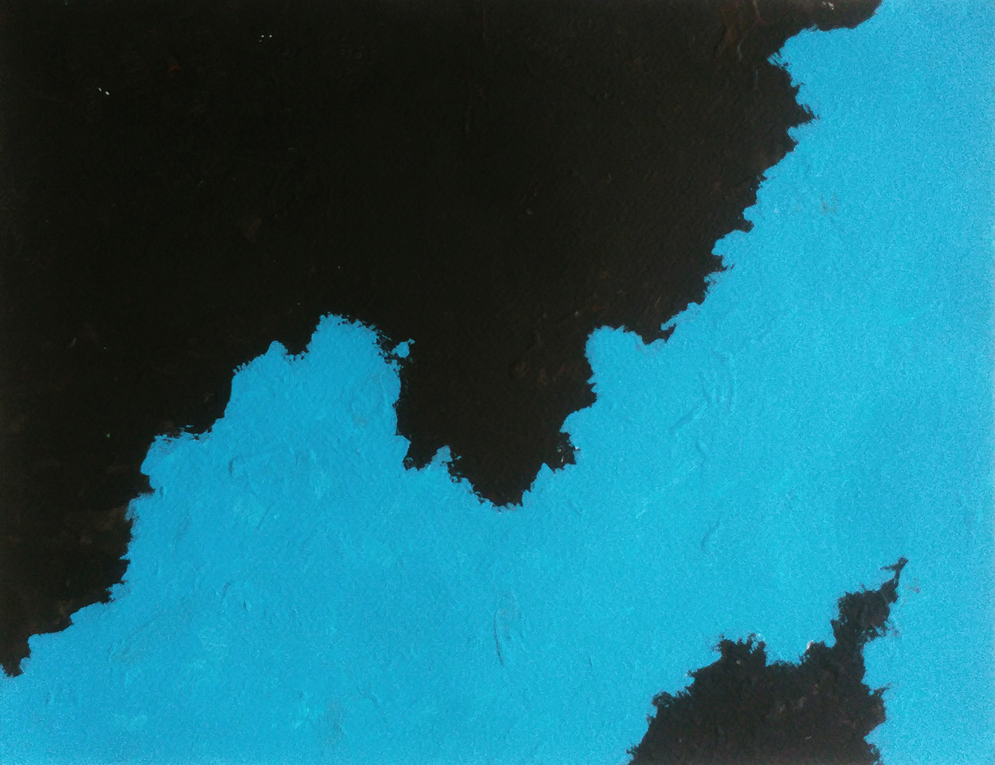 Remojón 1. Acrílico sobre papel. 27x35cm