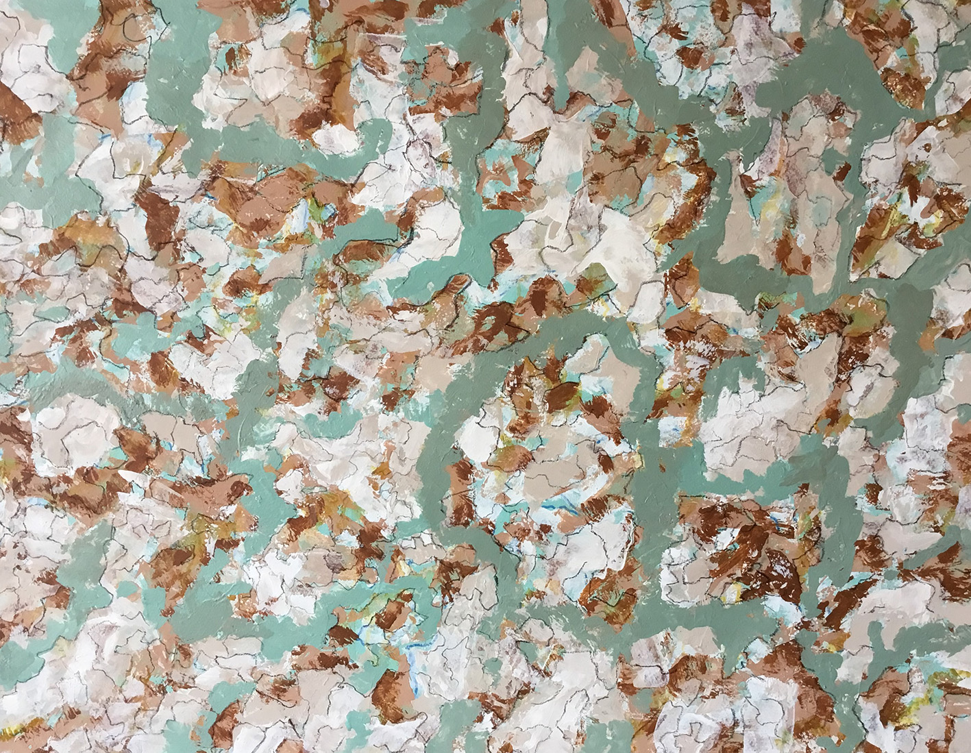 Remojón 15. Acrílico sobre papel. 50x65cm