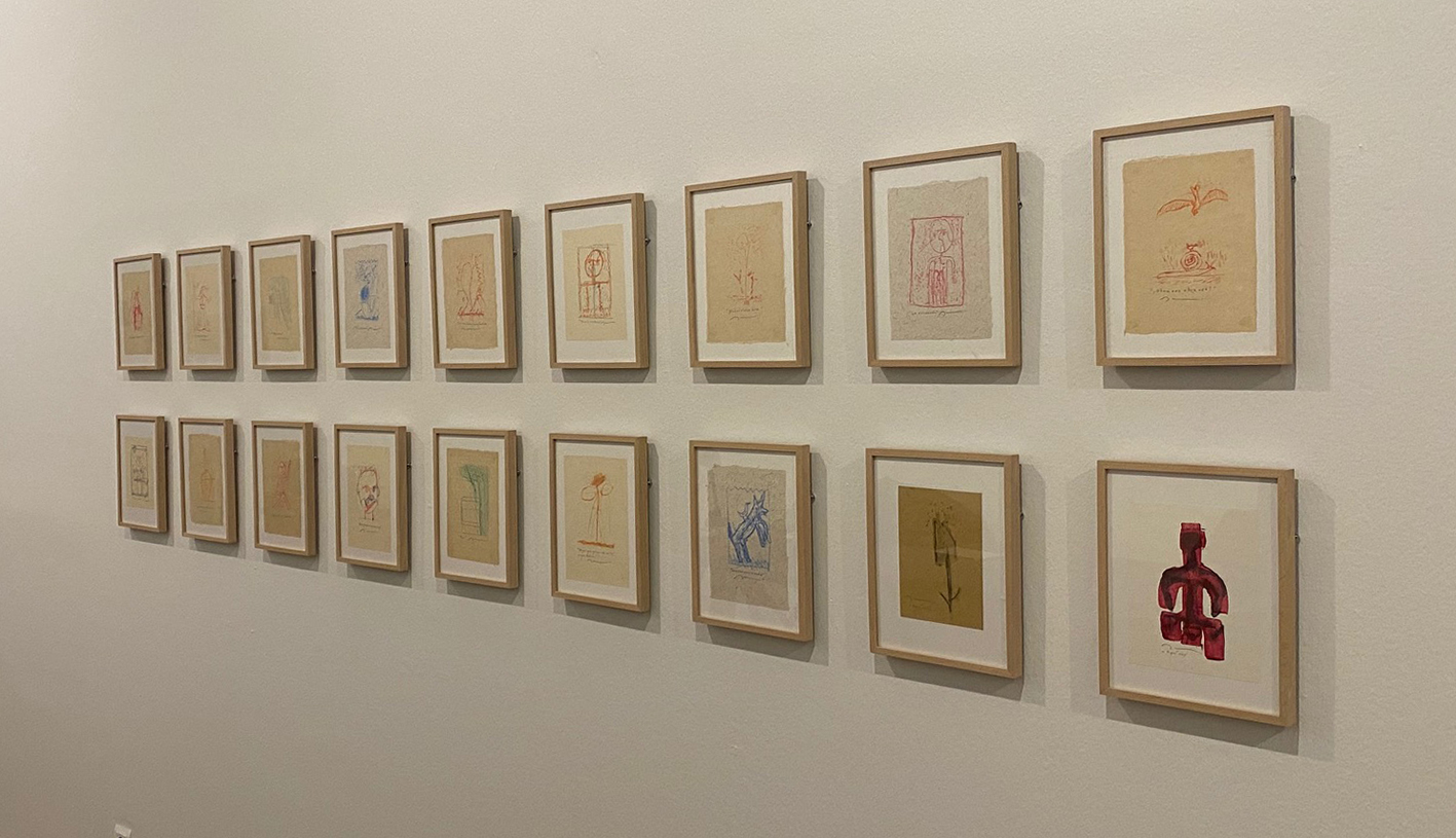 Héctor Burke. sf. Conjunto de 18 dibujos (1)