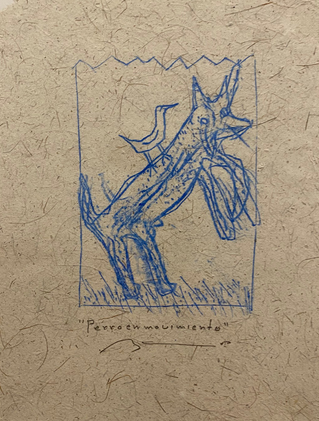 Héctor Burke. sf. Conjunto de 18 dibujos (4)