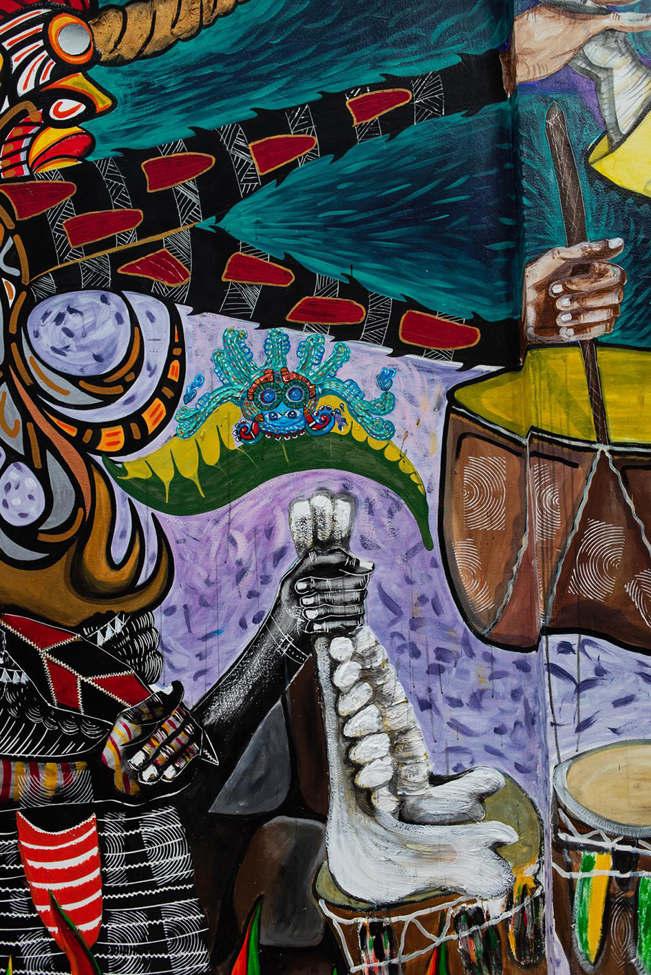 Manuel «Tatu» Golden, Gustavo Esquina De La Espada, Virgilio «Tito» Esquina, Baltazar Castellano y Olga Manzano. 2019 (1)