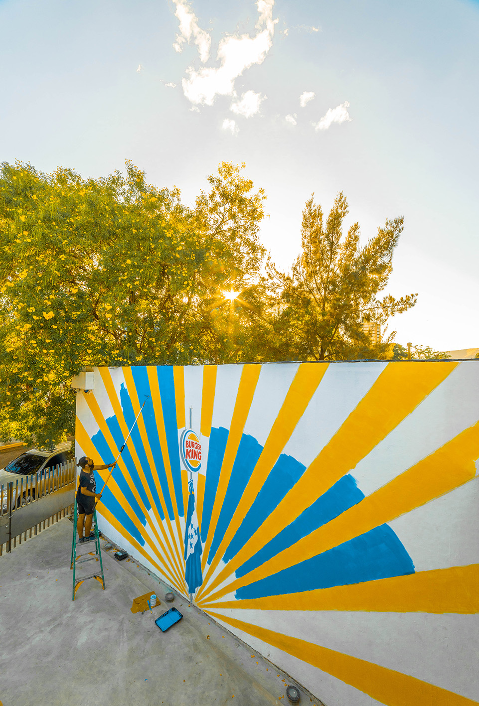 César Chinchilla. 2021. Honduras Inc. Intervención mural (2)