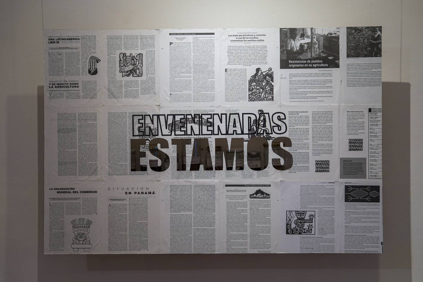 Mariela Richmond, Envenenadas ESTAMOS, 2023 Instalación.