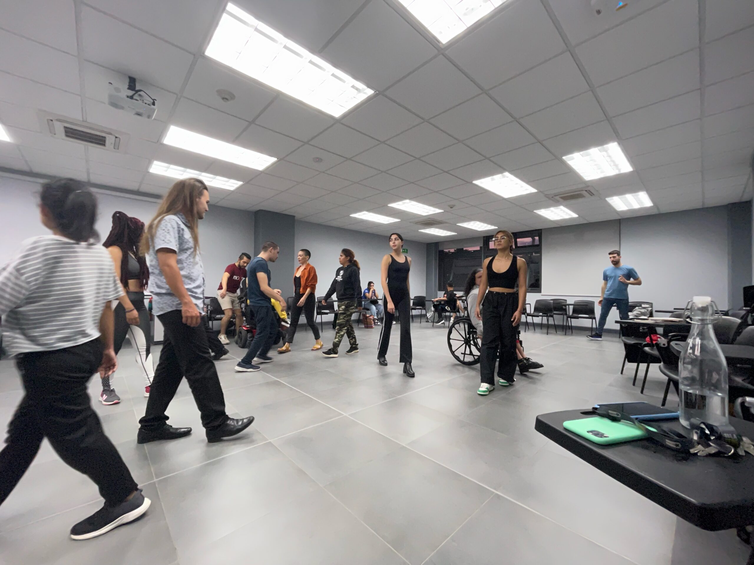 David Blanco imparte una clase en la Universidad Nacional