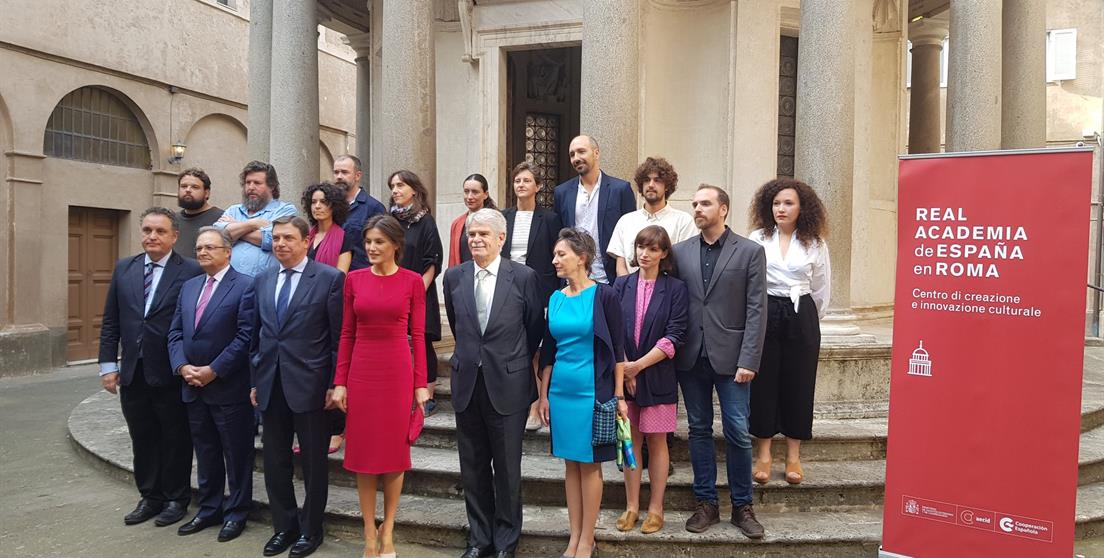 Reina Letizia en Roma